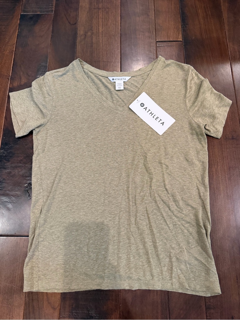 Athleta Short Sleeve V-Neck Shirt
